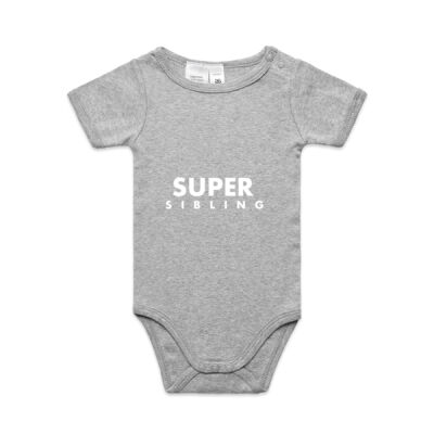 Super Sibling White Infant Thumbnail